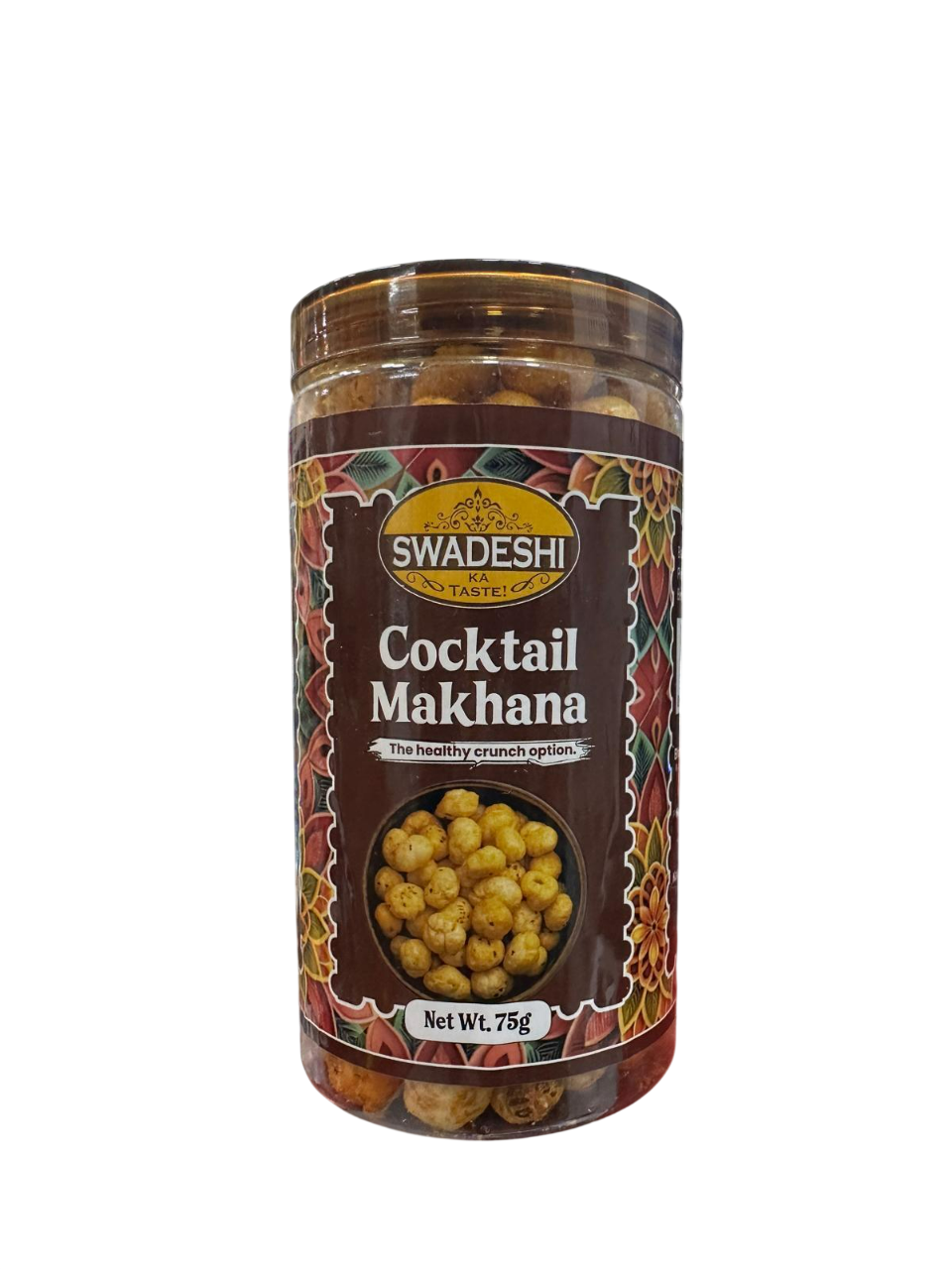 SWADESHI COCKTAIL MAKHANA 75 GM JAR